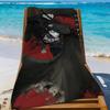 Classic Anime V-Vampire Hunter D-D Quick Dry Beach Towel Sandproof Soft Lightweight Large Size for Travel And Camping