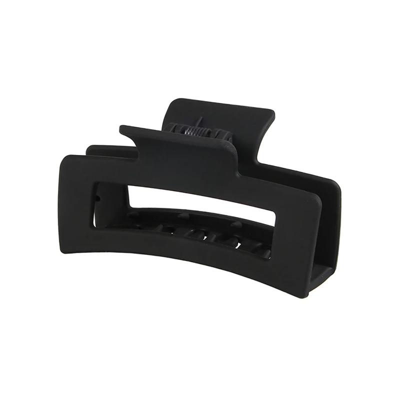 8.5cm 10.5cm Large Square Matte Hair Claw Clip Non Slip Solid Color Shark Hair Clip for Women Girls Hair Accessories