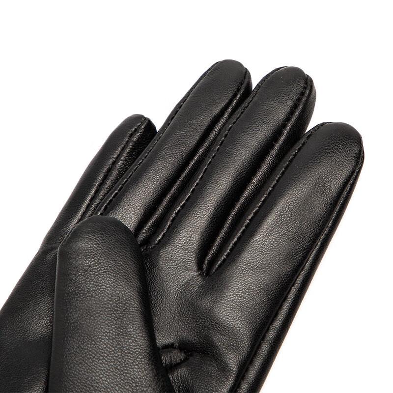 Women's Genuine Goatskin Leather Winter Gloves