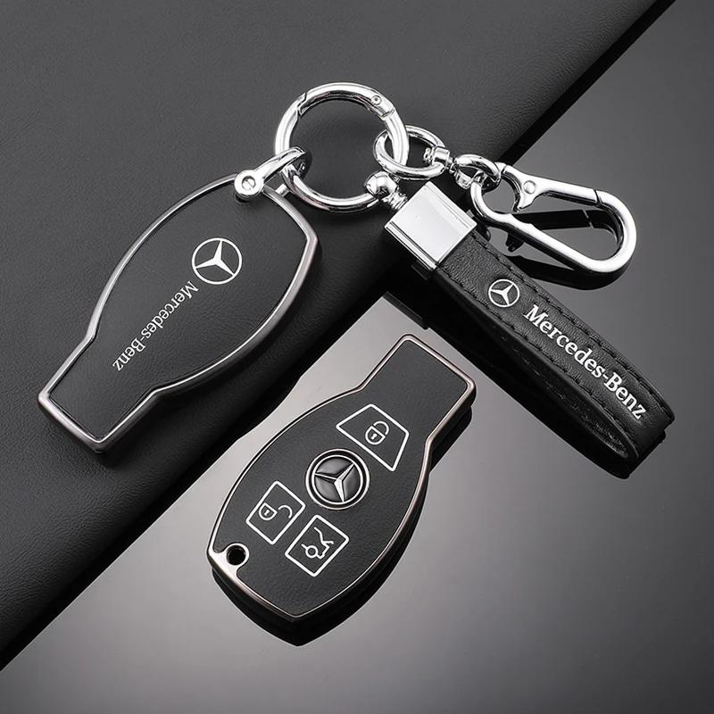 FGO2 New 2025 TPU Car Remote Key Case Cover Protector For Mercedes Benz A B C E R Class GLS GLA GLK GLC CLS CLA AMG W204 W205 W212 W4