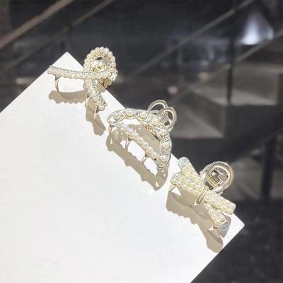 Mini Inci Elmas Saç Pençe Kadın Kızlar Retro Rhinestone Çiçek Yengeç Pençe Klip Küçük Tokalar Saç Yengeç Kız saç aksesuarları