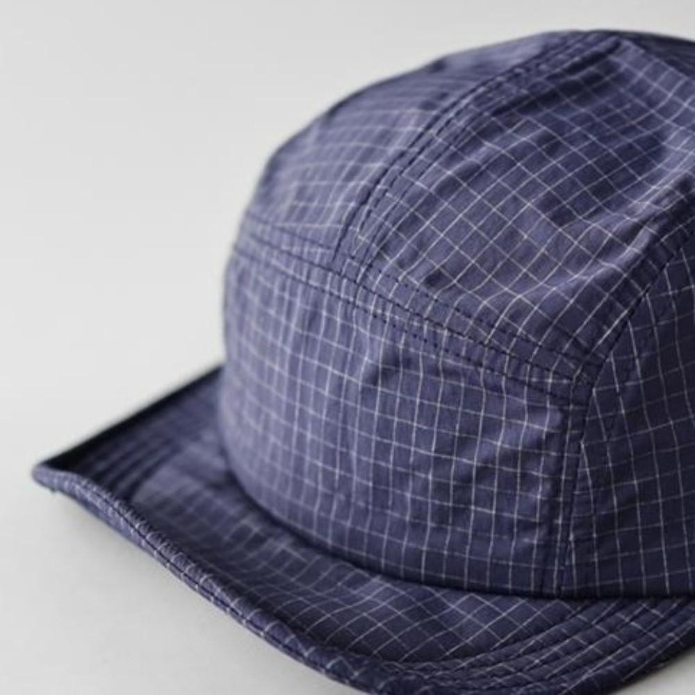 Plaid Pattern Baseball Cap Breathable Soft Brim Soft Brim Baseball Cap Adjustable Thin Material Quick-drying Baseball Cap