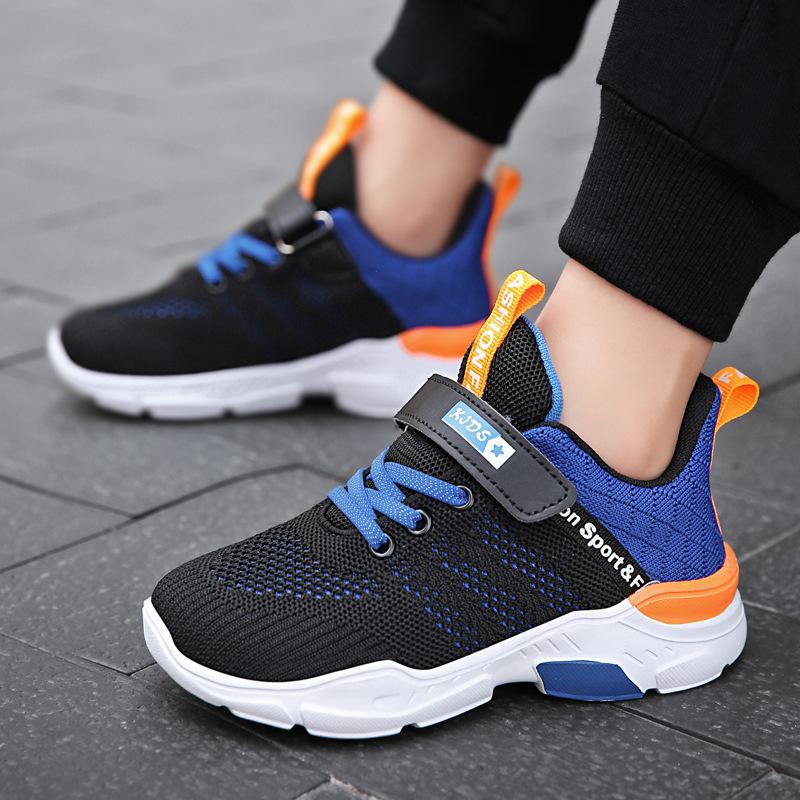 Children's Sole Shoes Children's Net Breathable Shoes Sports Shoes Primary School Shoes Summer Student Shoes Primary School Children Soft Transport