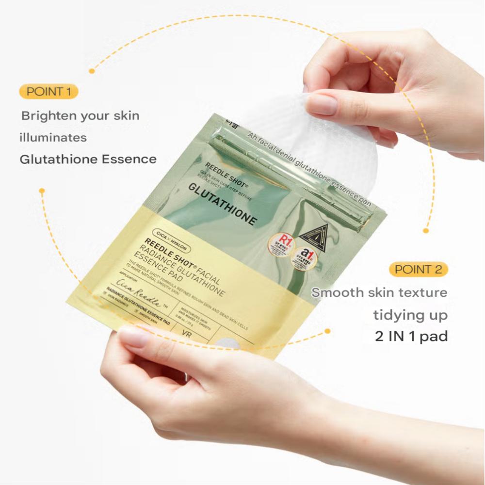 VT Reedleshot Facial Raidence Glutathione Essence Pad - 8 Sheets