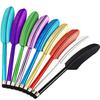Feather Shape Capacitive Stylus Touch Screen Pen for iPhone Tablet AVE