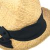 Used CA4LA Kashira Straw Hat Ribbon Black/Beige Women's / 240001171995