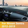 Car dashboard Avoid light pad trument platform desk cover Mats Carpets For Nissan Sentra 2013 2014 2015 2016 2017 2018