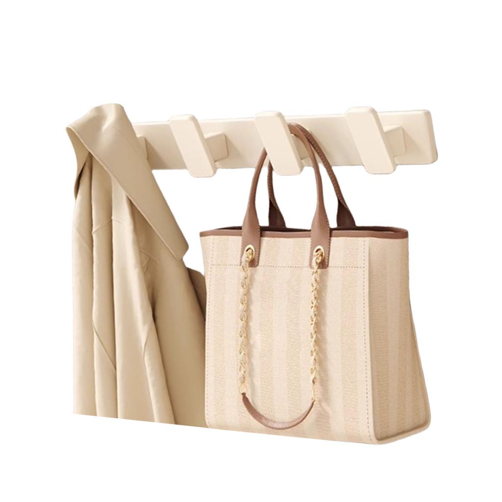 Various Hook Wall Mounted Coat Rack In Elegant Color Portable Accessory for Hanging Clothes and Towels In Any Room