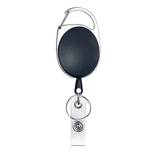 Transparent Cards Slots ID Tag Badge Holder with Badge Reel Cards Storage Organizer Employee Pass Work Card Case Sleeve