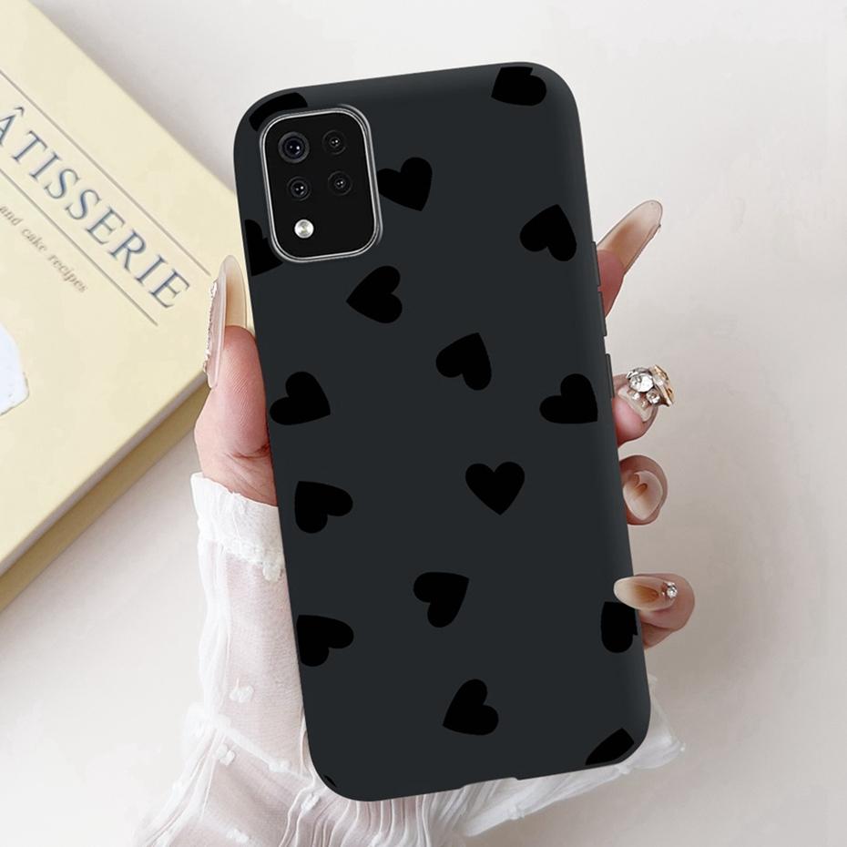 Beautiful Floral Painting Phone Case For LG K42 K52 K62 2020 Black Silicone Soft Cover For LG K62+ K52 (Brazil) Cases Bumpers
