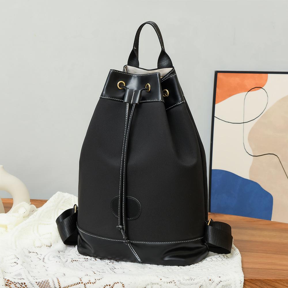 Женская сумка-ведро на шнурке — фото 20