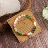 Twelve Constellation Beaded Bracelet With Natural Stones For Women Gift Ideas