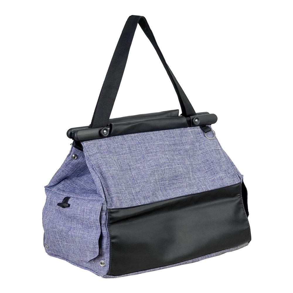 Gowalker Haustiertasche Melange Denim für Hunde und Katzen