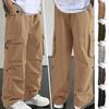 Functional Parachute Soldier Overalls Men's Autumn Loose Wide-leg Straight Quick-drying Casual Trousers Tide
