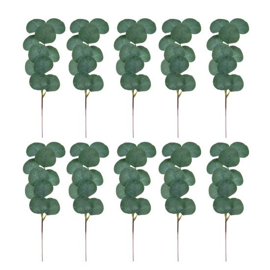 

1 Букет Искусственное Растение Сохраняющее Свежесть Реалистичные Красочные Декоративные Искусственные Листья Эвкалипта Свадьба 1