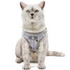 Reflective Breathable Mesh Small Dog Harness with Leash Pug Chihuahua French Bulldog Arnes Perro Puppy Cat Vest Harness Collar