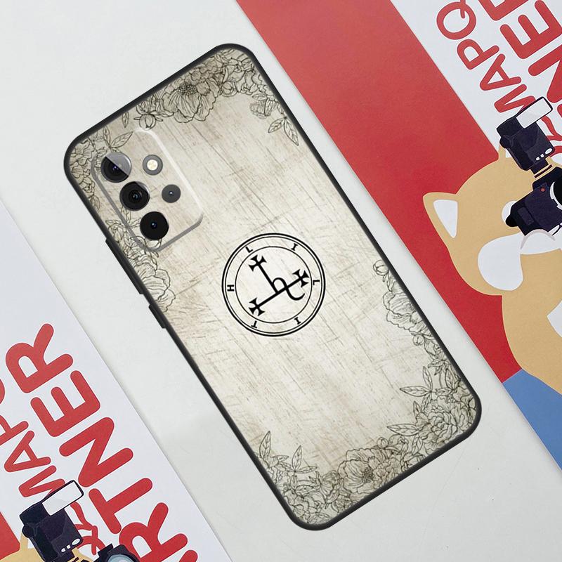 Sigil of Lilith Case For Samsung Galaxy A06 A16 A36 A56 A55 A35 A33 A53 A13 A23 A17 A54 A34 A14 A52 A32 A15