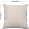 1/4pcs 18*18 Inch Throw Pillow Covers Linen Home Decor Pillow Case  Sofa