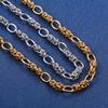 10mm Chunky Stainless Steel Link Big Oval Chain Knot Necklace for Women Men Punk Hiphop Boy Gold Color Choker Metal Jewelry