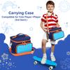 Carrying Case for Yoto Player (3rd Generation) Travel Storage Bag Card Holder Hold Up To 30 Cards Holder Bag with Shoulder Strap