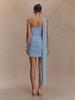 2026 Summer Strapless Bandage Evening Gown Dress for Women