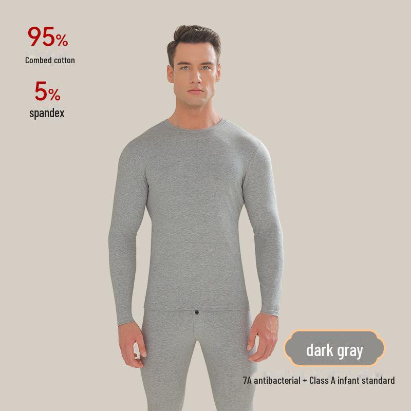 Tierkreisjahr Paar Thermo-Unterwäsche-Set – Herren- & Damen Festliches Rot Baumwolle