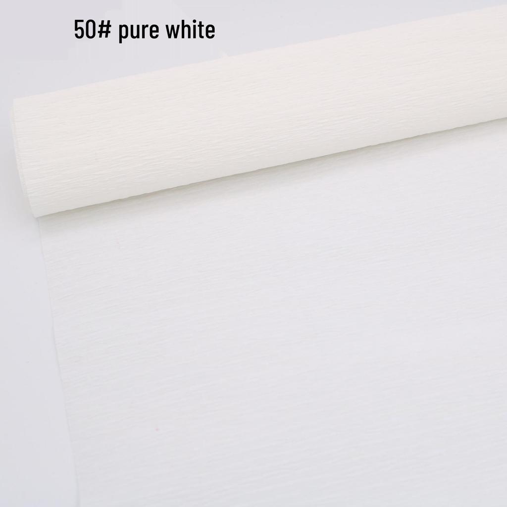 Colored Crepe Paper for DIY Floral Crafts and Packaging