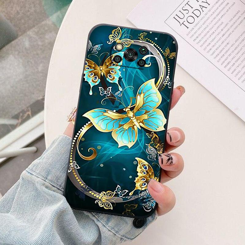 For Xiaomi Poco X 3 Pro X3 NFC X3GT Phone Case astronaut Silicone Camera Protection Back Cover For Poco X3 Pro GT Funda Coque