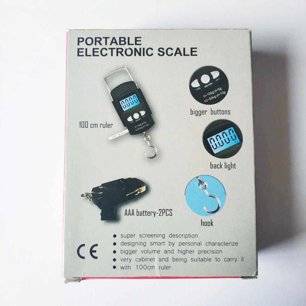 Tragbare Haushaltswaage mit Maßband, hochpräzise elektronische Miniwaage