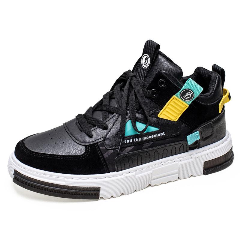 

aj мужская обувь с высоким верхом летняя модная спортивная новая обувь для серфинга мужская 2025 дышащая повседневная обувь маленькие белые туфли модная обувь 39 чёрный