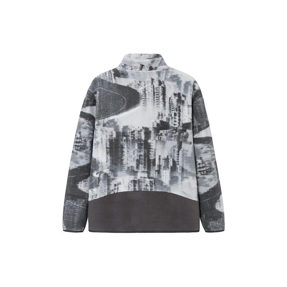 Anta Collection Outdoor Veste Homme Gris Sauce Foncée/Imprimé Intégral 152346701-3