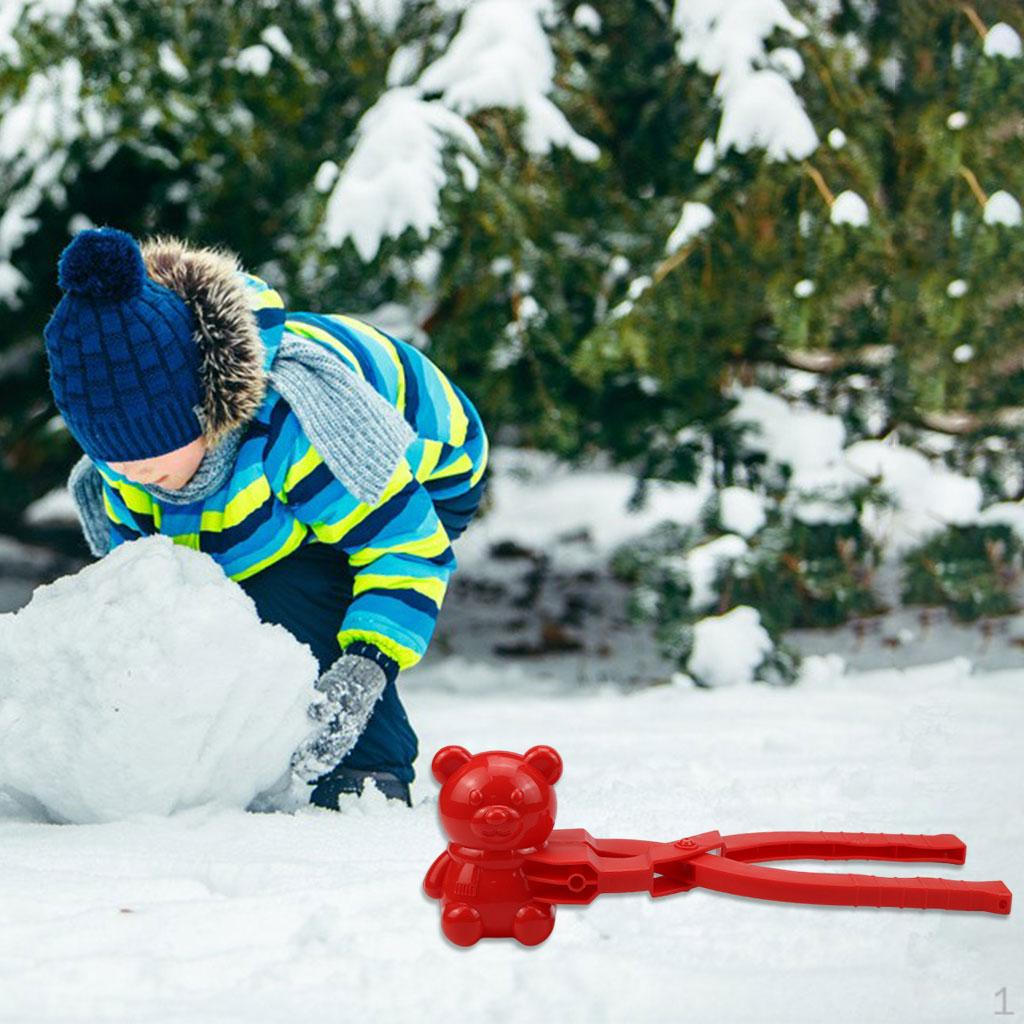 , Снігові Іграшки для Дітей, Зимові Вуличні Інструменти, Затискачі для Сніжків Дитячі Виготовлення Кліп