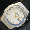 VINTAGE ORIENT AUTOMATIC 46941 JAPAN MENS WHITE COLOR DIAL WATCH A700152-5 R201-a700152