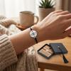 The Adventure Begins Graduation Compass Bracelet Hand Woven Doctoral Cap Gift Box Compass Charm Wristband Adjustable