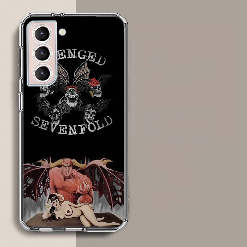 A-Avenged Sevenfold Phone Case For Samsung A16 A26 A36 A56 A17 A15 A25 A35 A55 A14 A24 A34 A54 A04S A05S Galaxy Note 20 10 9 8 A