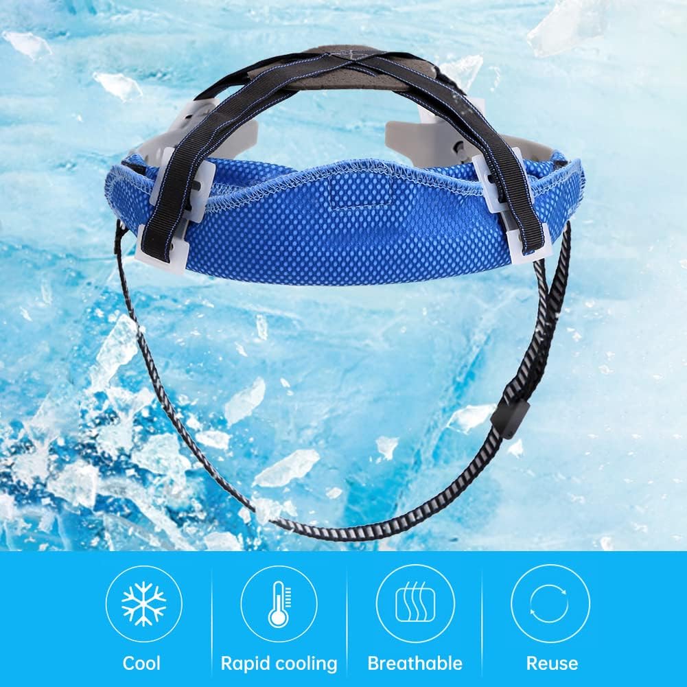 Hard Hat Sweatband, Washable Reusable Cooling Hard Hat Sweatband, Quick Dry & Moisture Wicking Sweat Band Liner for Hard Hats Fit Most Helmets, 3PCS