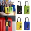 Padlock 4 Digit Combination Lock TSA Cabinet Locker New Customs Password Lock  Travel
