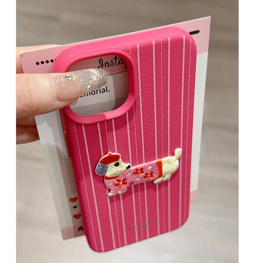 Apple 16 Series Mobile Phone Case Suitable for Apple 13 Mobile Phone Case IPhone 15 Promax New 14Plus Leather Pattern