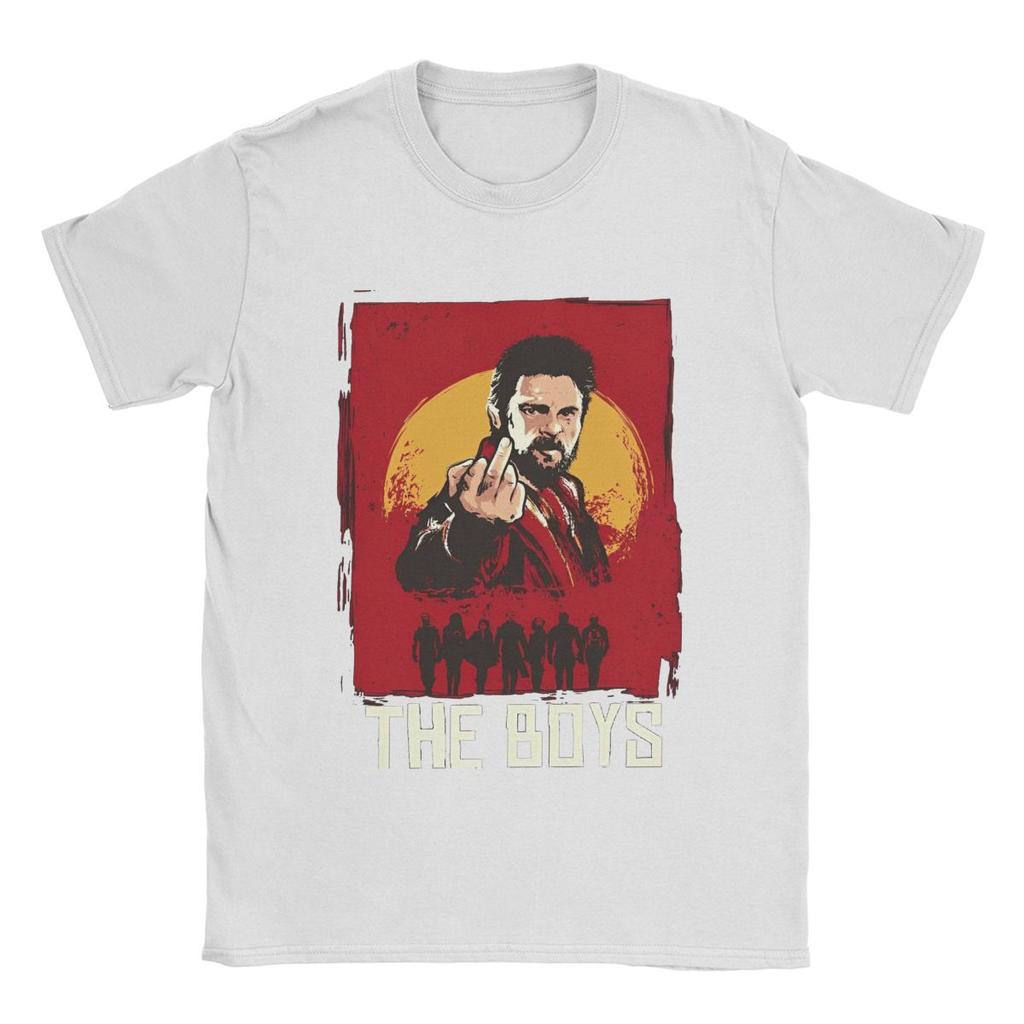 The Boys Tshirts Mens TV Show Starlight Women T-Shirts Homelander Funny T Shirt Cotton Fashion  Designer Male Clothes Tops Tees