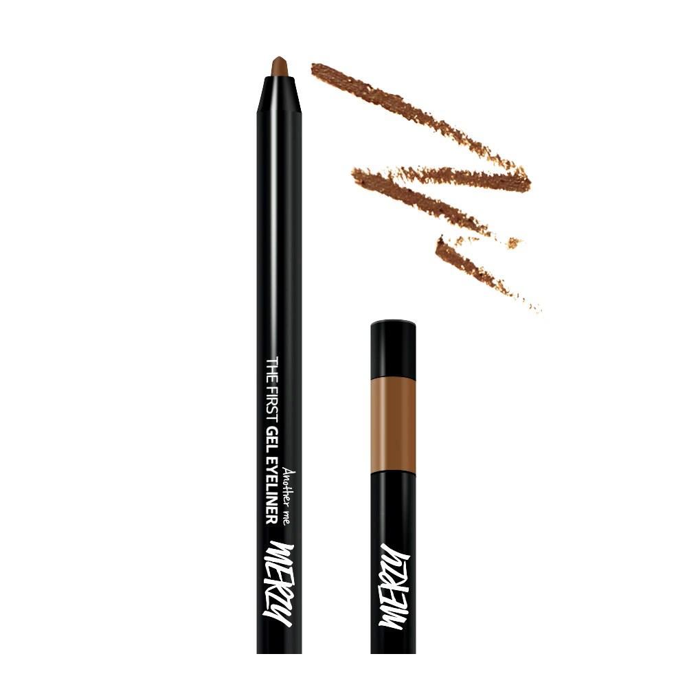 Merzy The First Matte Gel Eyeliner 0.5g, G6 Soft Brown, 1 Pcs