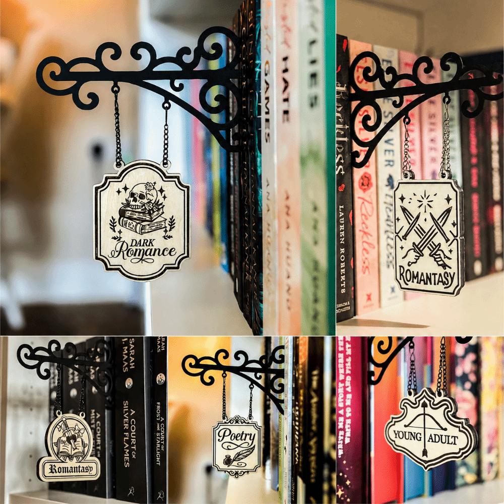 Lichtgewicht Hangbord Hout Metaal Materiaal Planken Organizer Boektype Scheidingswand Boek Opbergruimte