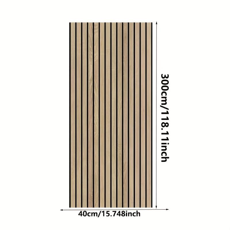 1 Roll Self-Adhesive 3D Wood Grain Vinyl Wall Panels-Easy to Install for Ceiling-Home Decor for Living Room,Bedroom,Restaurant