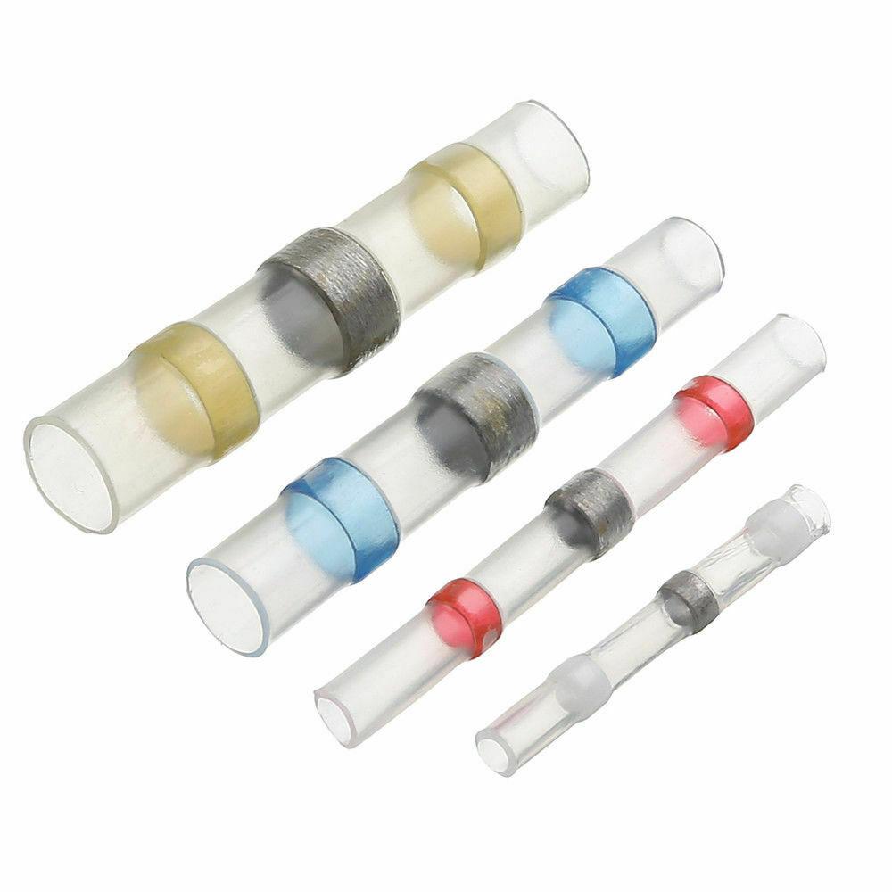 Tube Solders Sleeve Heat Shrinkable Sleeve Electrical Wire Butt Connectors Wire Solder Connectors