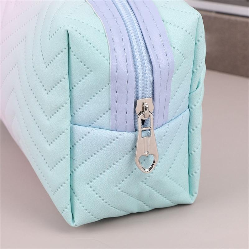 Fashionable PU Storage Bag Travel Toiletry Bags Makeup Organizer for Skin Care and Beauty Items
