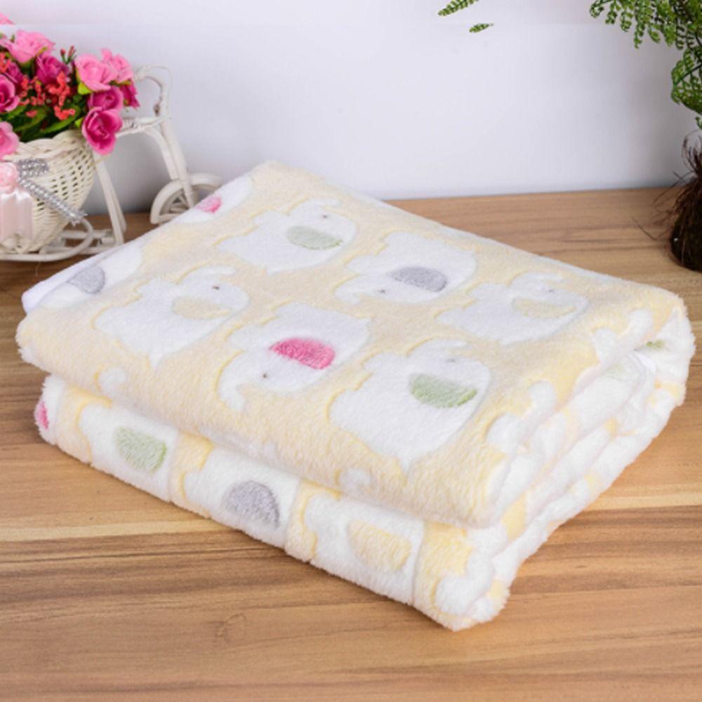 Plush Multi-color Optional Warm Cats Paw Winter Quilt Fleece Blanket Pet Blanket Flannel Blanket
