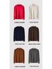 Men's Solid Color Wool Knit Sweater - Half-High Neck, Warm, Trendy Autumn/Winter Base Layer
