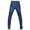 Cross-border explosion, motorcycle jeans, classic old cow with cover retro locomotive off-road high-waisted straight cycling pants