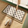 American Retro Diatom Mud Floor Mat Cushion Household Toilet Bathroom Door Non-Slip Floor Mat Toilet Quick Drying Water Absorption