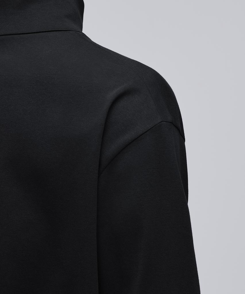 Musinsa Standard Relaxed Turtleneck Long Sleeve T-Shirt [Black]