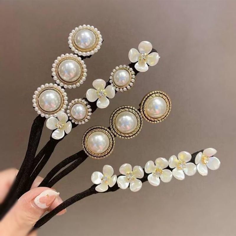 Twist Clip Women's Hair Bun Styling Tool - Chic Hair Flower Accessory